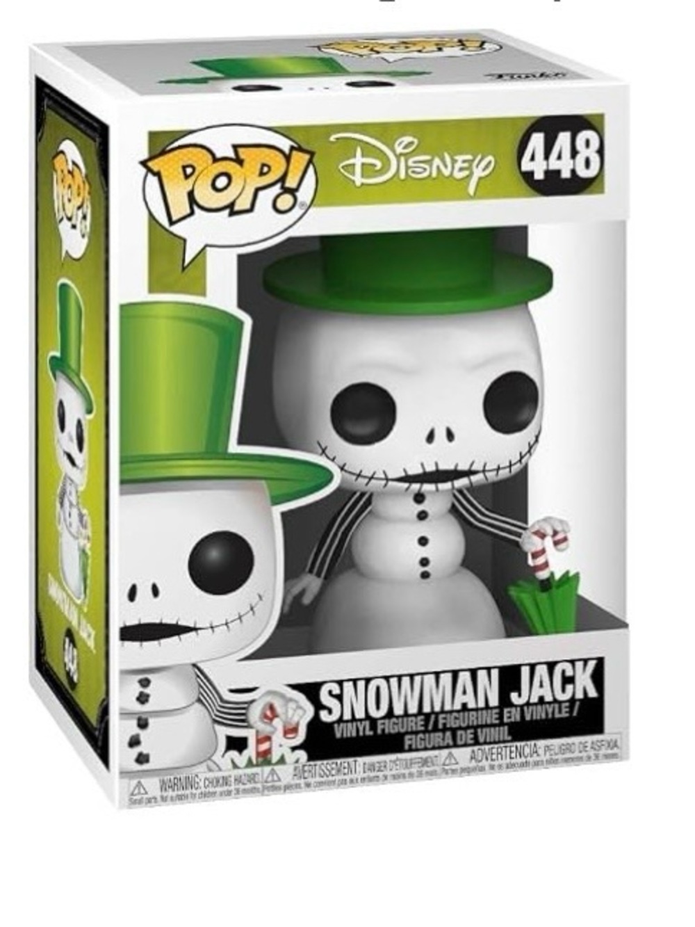 Funko  Snowman Jack: Disney The Nightmare Before Christmas Vinyl Figure # 448